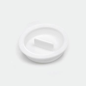 Melipul Becherdeckel mit Griff weiß, 60 Stk.